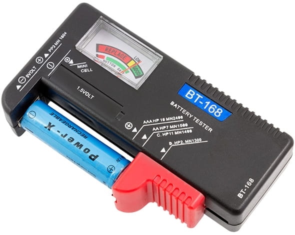 Tester Baterii i Aku -r6, r3, 9V AG372 Wychyłowy - Henryx24