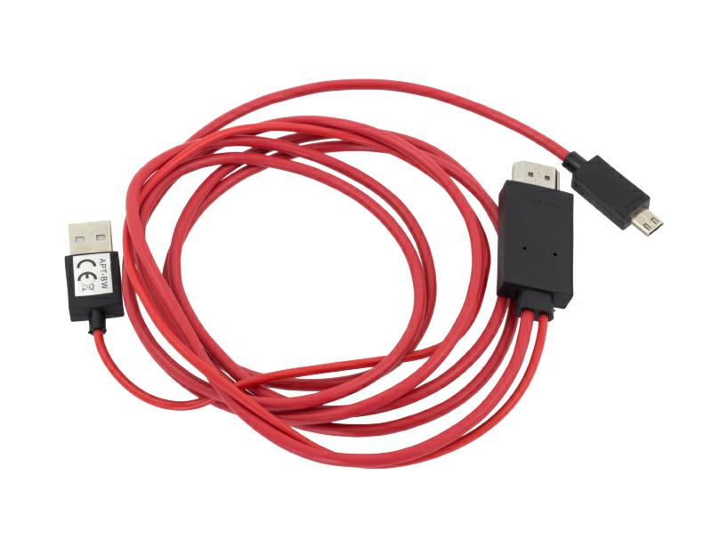 Adapter na MHL HD37 Lightning USB HDMI - Henryx24