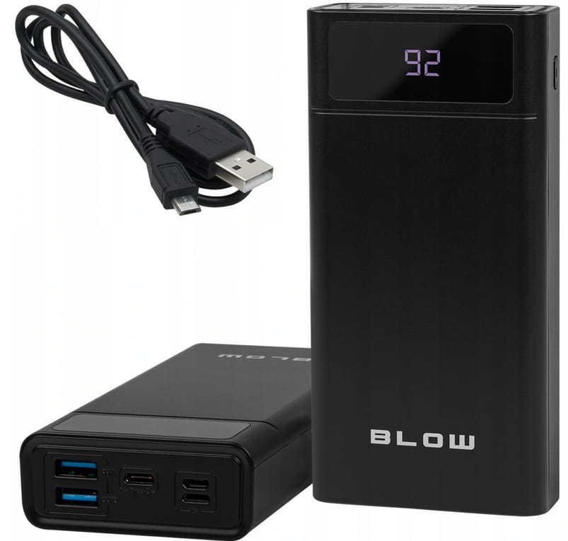BLOW power bank 40000mAh 81-131 2xUSB PB40AUSB-C - Henryx24