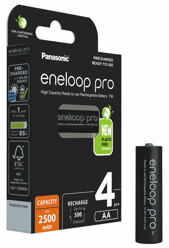 ENELOOP Akumulator R6 AA PROop-4 2500mAh BK-3HCDE/4LE (HR6) PANASONIC - Henryx24