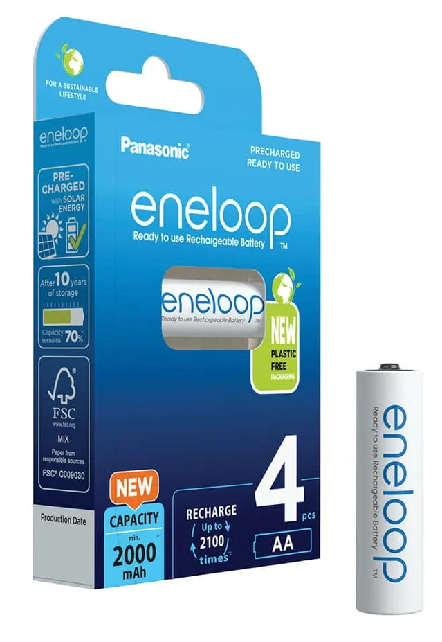 ENELOOP Akumulator R6 AA op-4 2000mAh BK-3MCDE/4BE - Henryx24