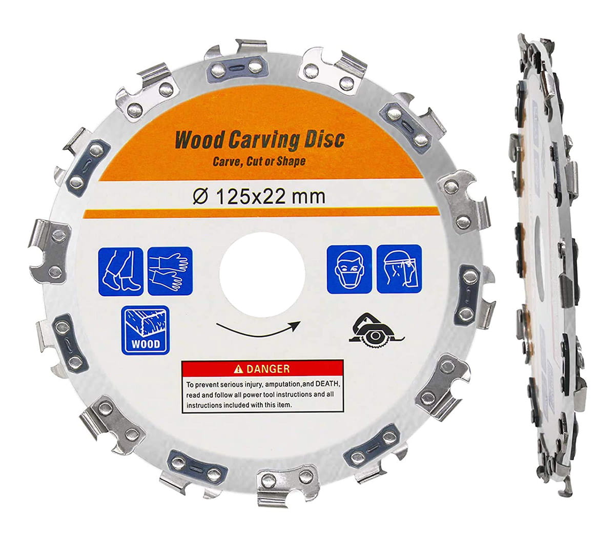 Tarcza Łańcuchowa do drewna 125 AG685E - Henryx24