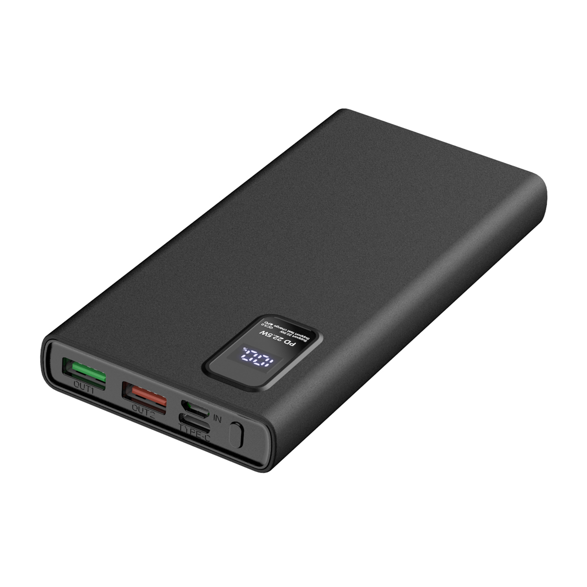 PLATINET power bank 10000mAh 45726 PMPB10WQC726B wyświetlacz - Henryx24