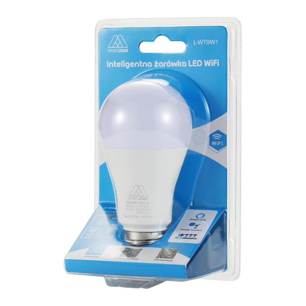 DGM Smart Żarówka WIFI L-WT9W1/DGM E27 - Henryx24