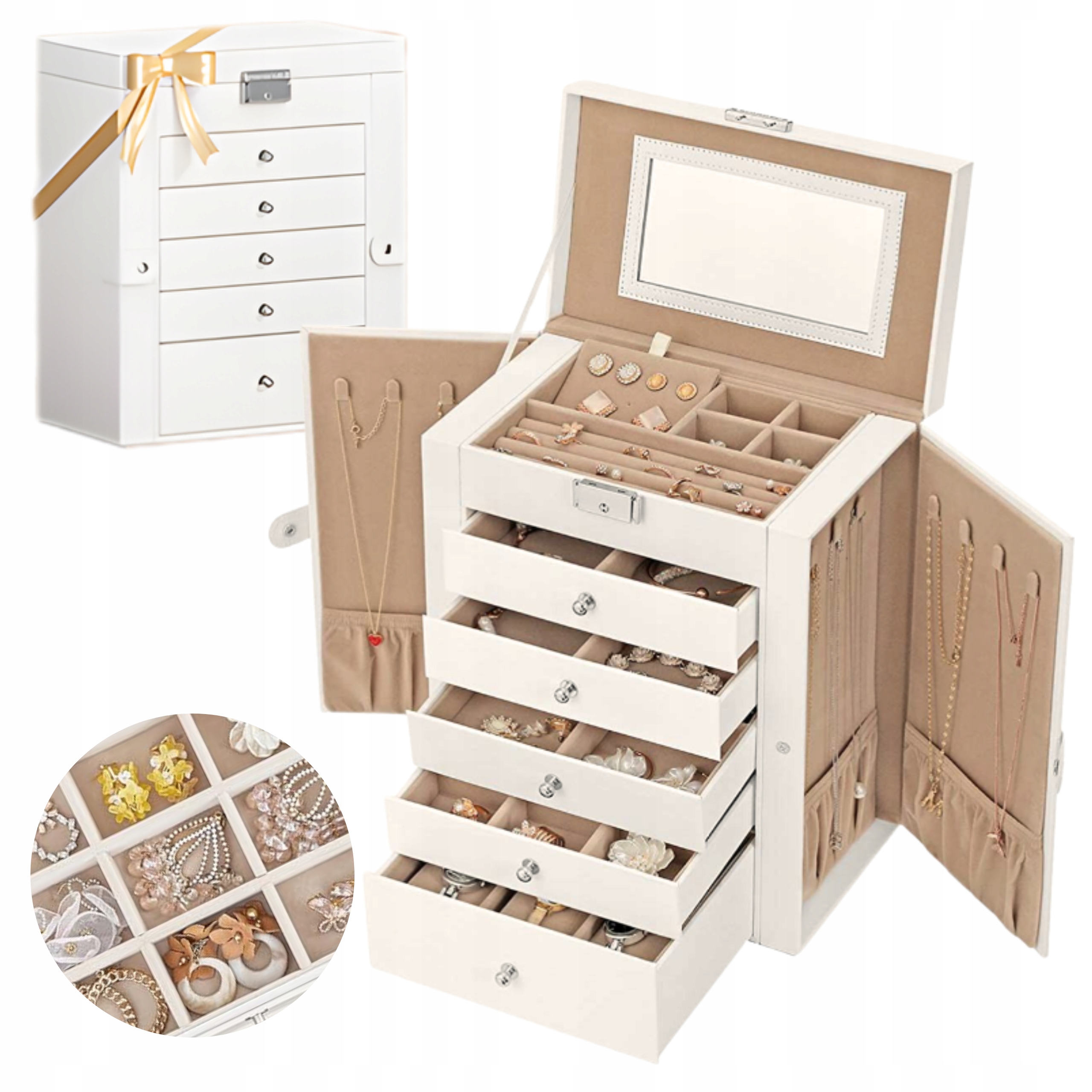 Szkatułka na Biżuterię organizer CA41 - Henryx24