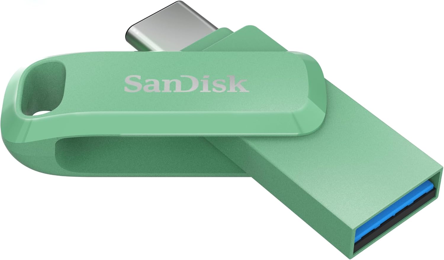 SANDISK USB 3.1 Pendrive DUAL GO 256GBG Zielony USBC SDDDC3-256G-G46AG DUAL DRIVE GO - Henryx24