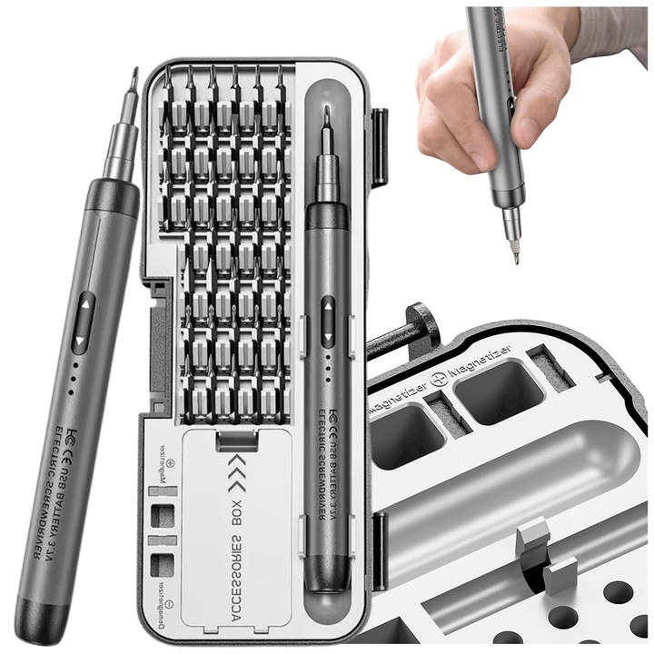 Wkrętak akumulatorowy TORX NZ47 38 końcówkek - Henryx24