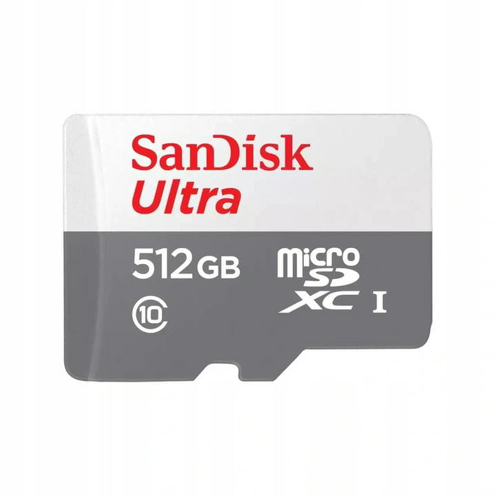 SanDisk Micro SDXC 512GB 100MB/s cl10 SDSQUNR-512G-GN3MN ULTRA - Henryx24