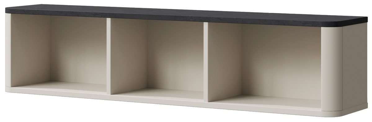 Nowoczesna wisząca półka na książki 127 cm do salonu MIREL