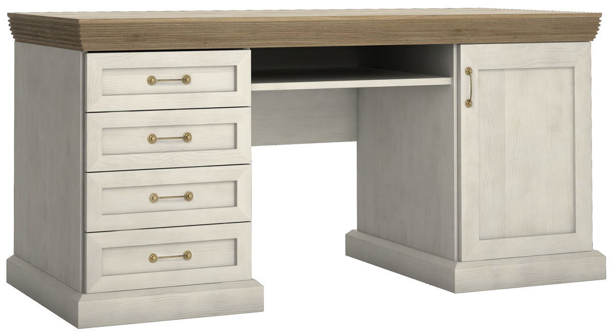 Biurko komputerowe szafka szuflady ROZANO