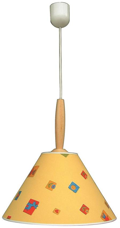 Biała lampa wisząca z regulacją wysokości do salonu BAMBI 1 płomienna