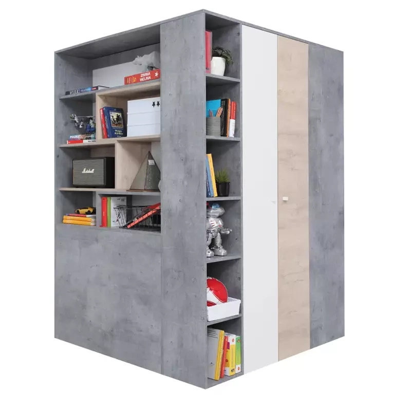 Szafa garderoba półki szuflady drążek SIREN