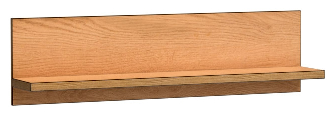 Półka wisząca 120 cm FONETTI dąb karmel