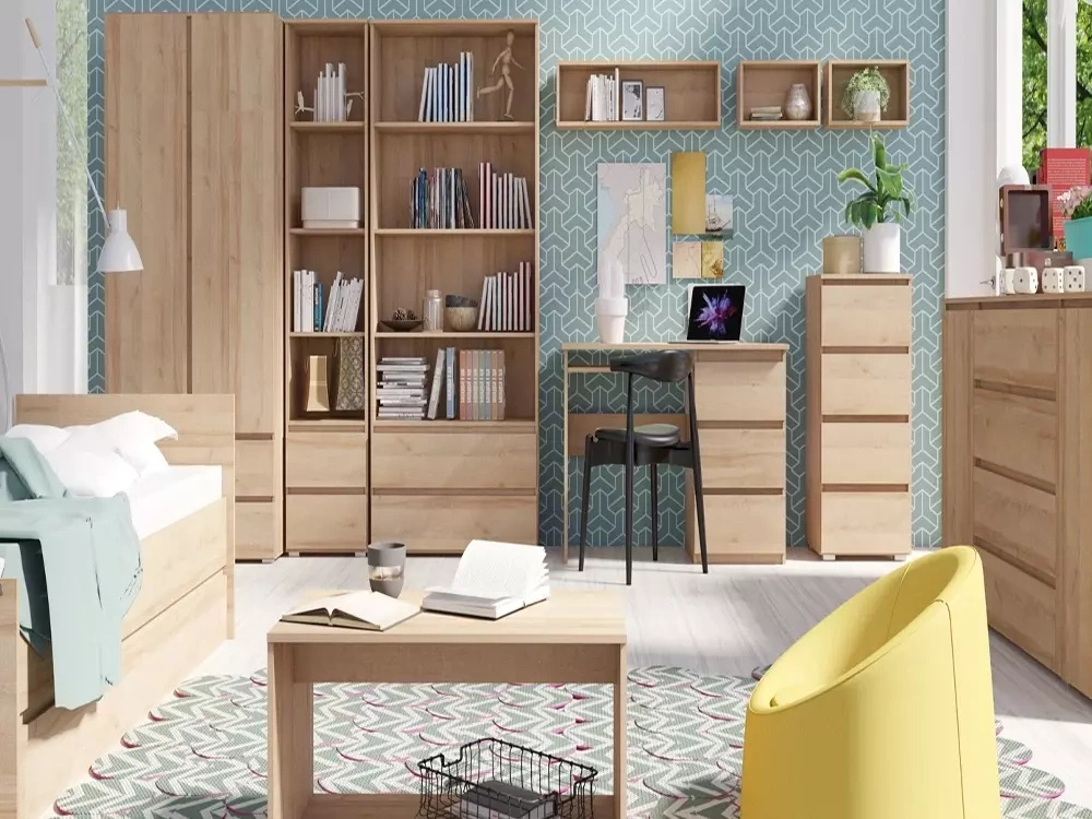 Młodzieżowy zestaw mebli w stylu nowoczesnym COSTA