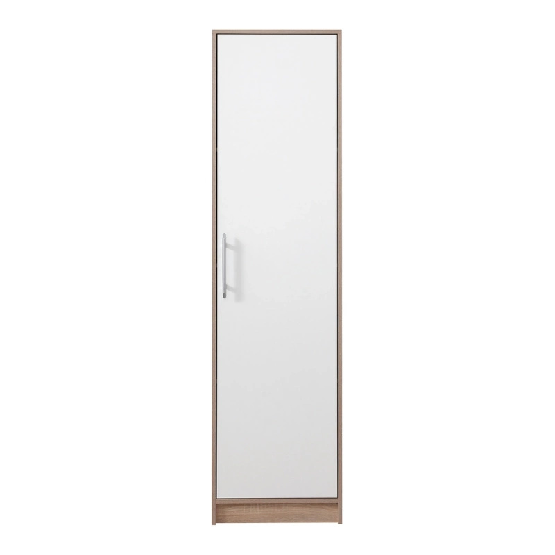 Nowoczesna jednodrzwiowa szafa z półkami 50 cm SEVAS