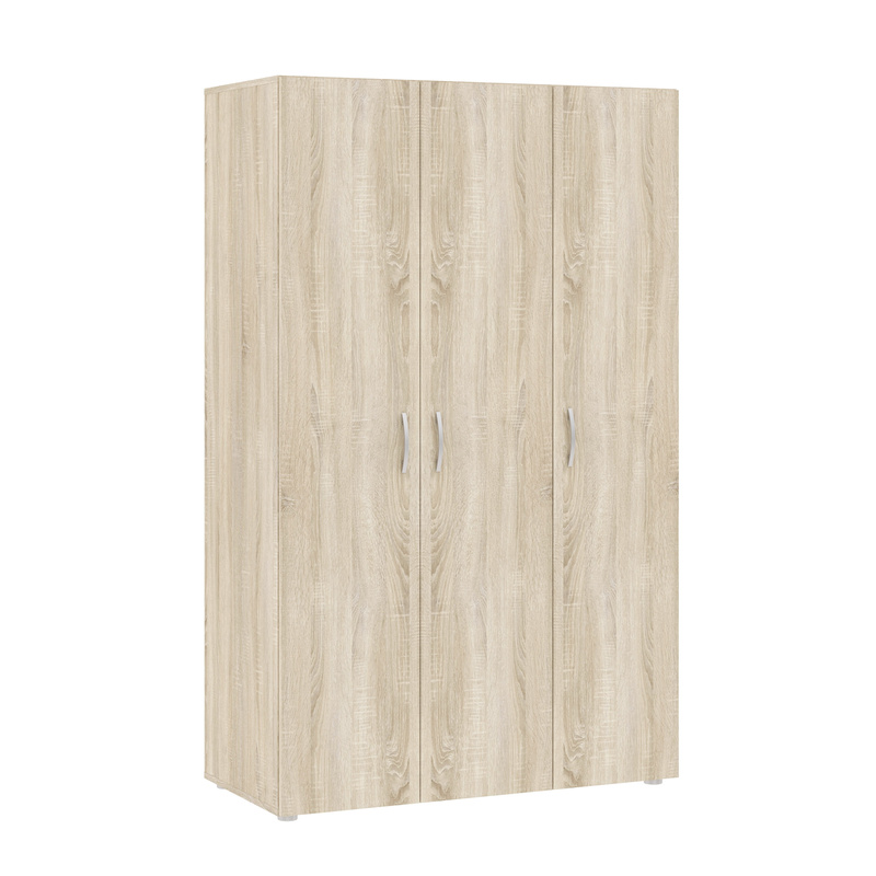 Szafa do sypialni trzydrzwiowa z drążkiem BARENA dąb sonoma