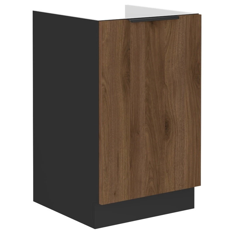 Kuchenna szafka pod zlewozmywak 50 cm MARGARET orzech okapi