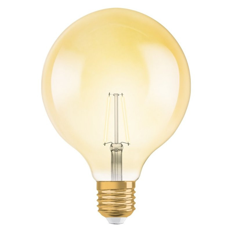 Przezroczysta dekoracyjna żarówka LED E27 VINTAGE GLOBE125 2,5W 2400K