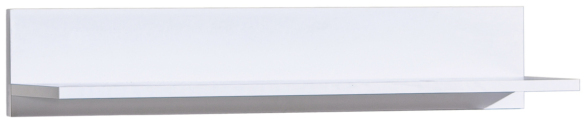 Biała nowoczesna półka na książki 80 cm ANETT