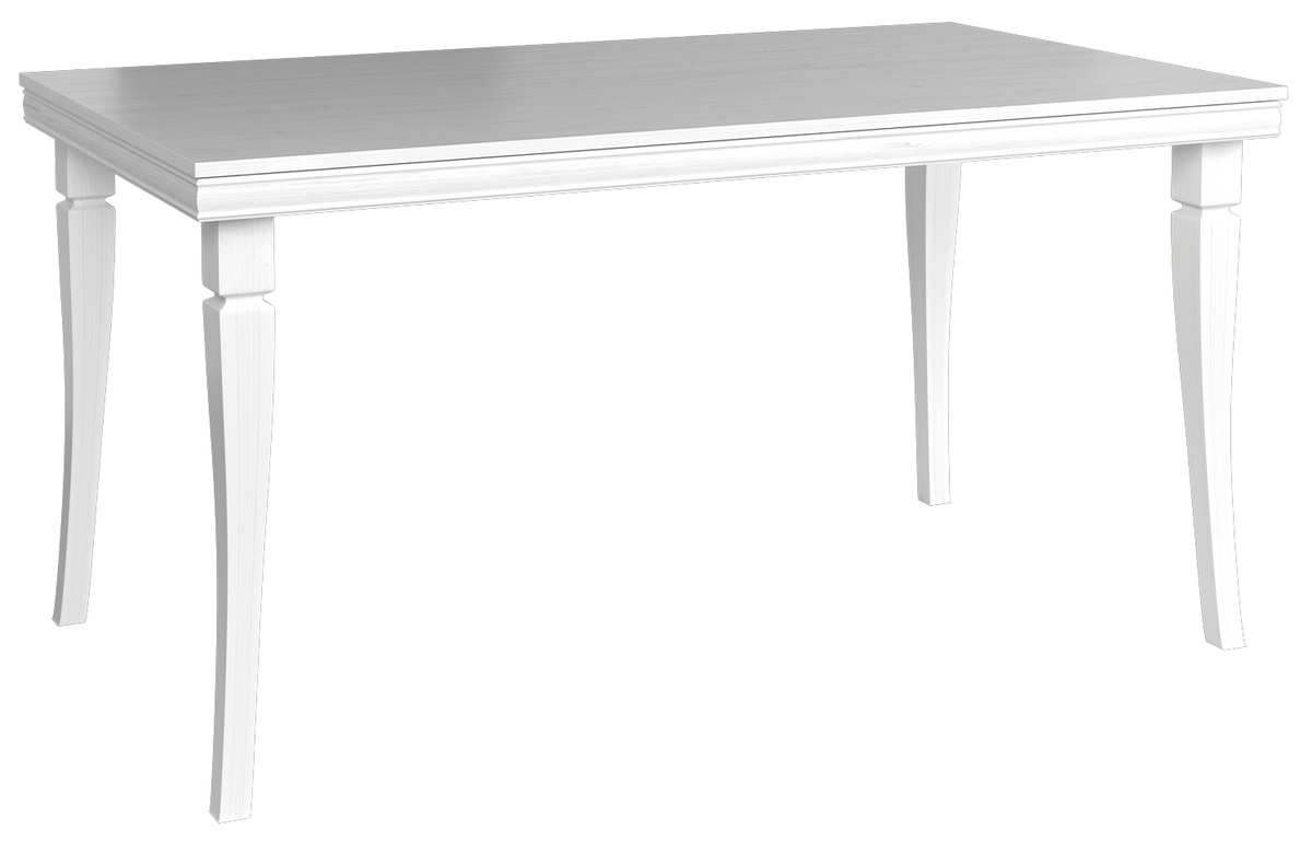 Stół biały rozkładany 160x90 KOLONIA