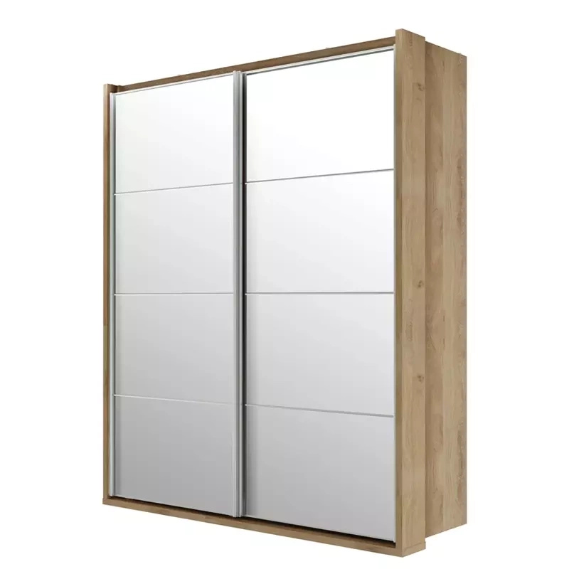 Nowoczesna szafa przesuwna 180 cm półki drążek ARTI