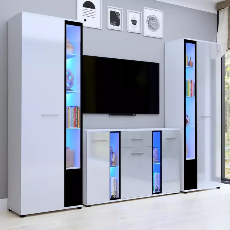 Meblościanka biały połysk CUBE XL