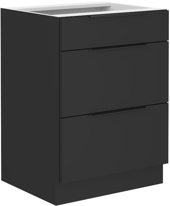 Dolna szafka kuchenna z szufladami 60 cm SELENA cichy domyk