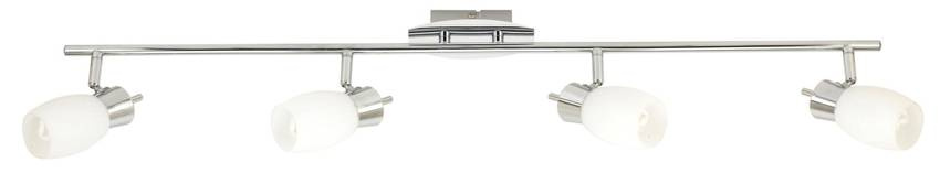 Listwowa lampa sufitowa 4-punktowa do salonu MANGO 77 cm