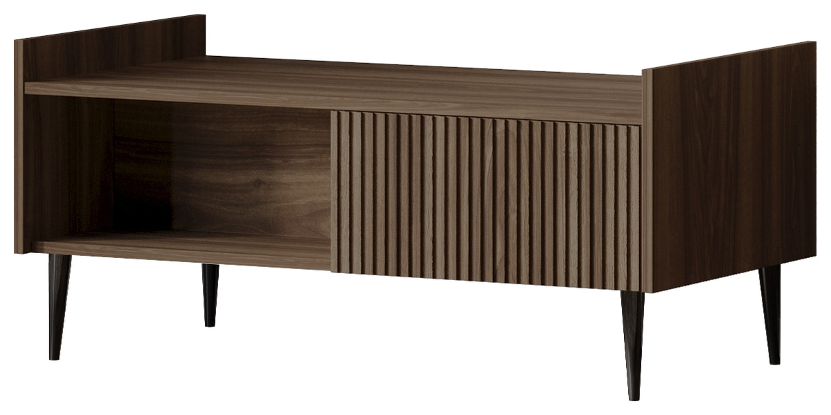 Prostokątny stolik kawowy nowoczesny 100 cm ASPERO orzech