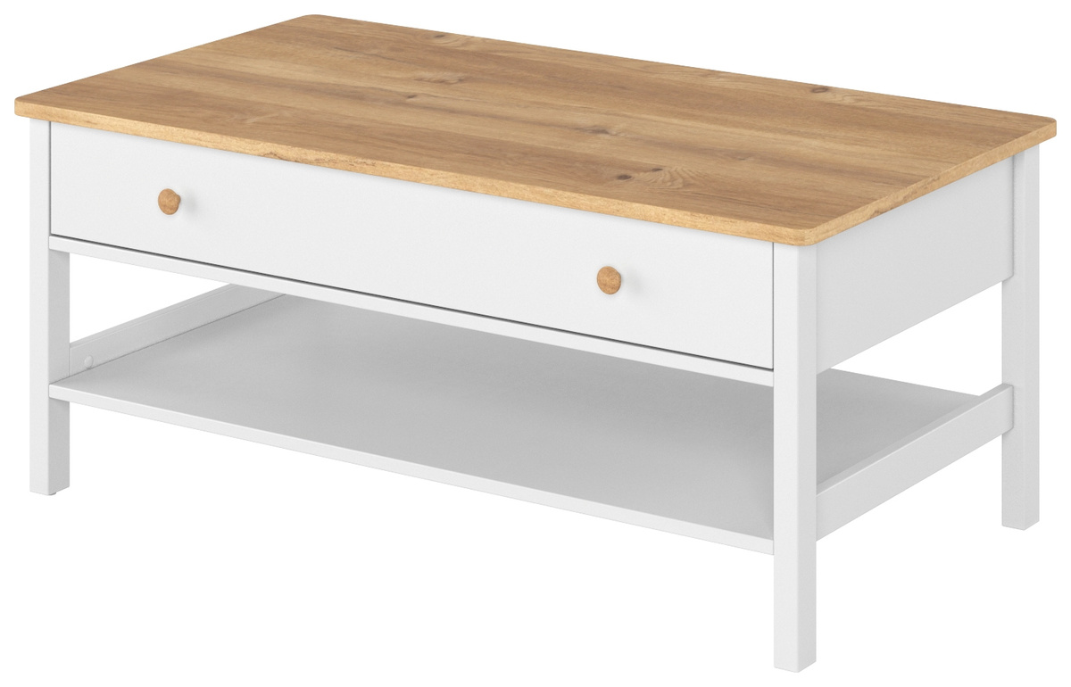Nowoczesny stolik kawowy z szufladą 110x60 cm STORY
