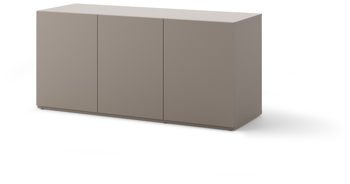 Komoda 141 cm do pokoju młodzieżowego WOOW z półkami clay gray