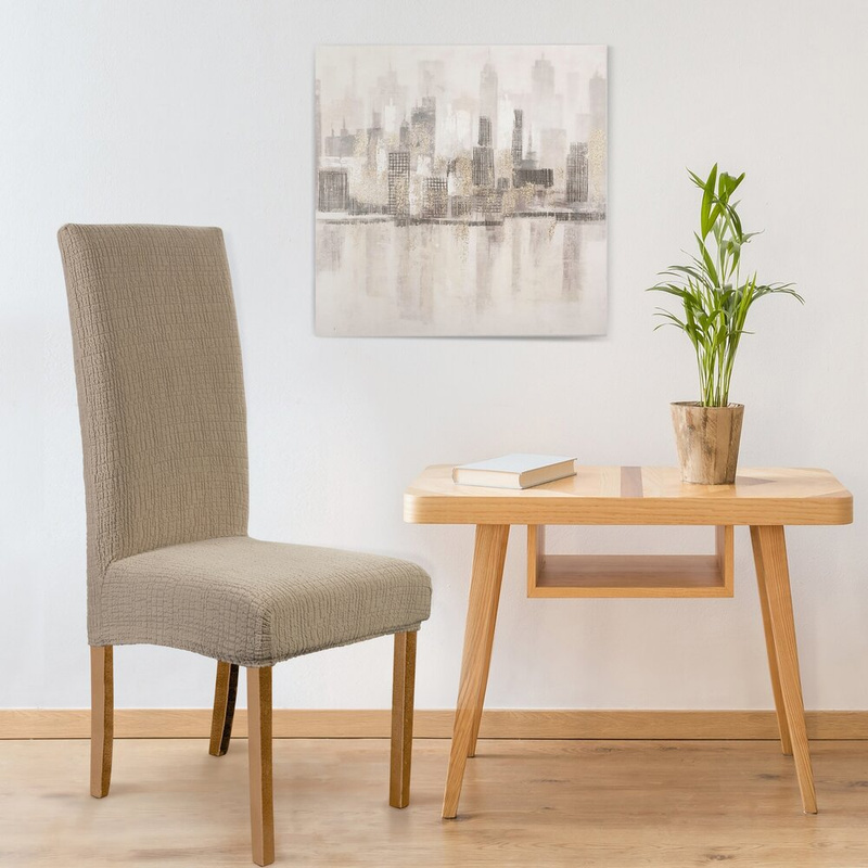 Wodoodporny pokrowiec na krzesło 35x30x55 cm LUNEO beżowy