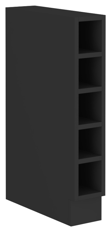 Stojąca szafka kuchenna z półkami 15 cm ANES