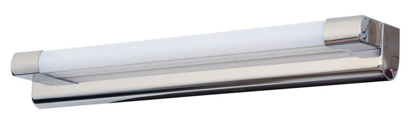 Chromowy kinkiet LED 45 cm nad lustro do łazienki MIA ciepła barwa