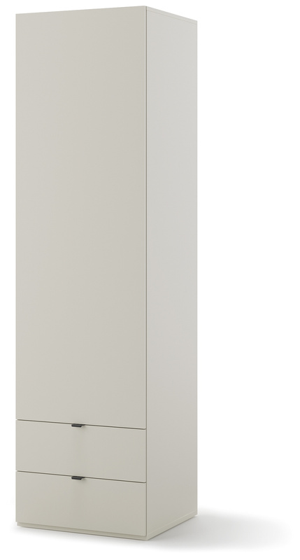 Szafa młodzieżowa 61 cm z szufladami i półkami WOOW