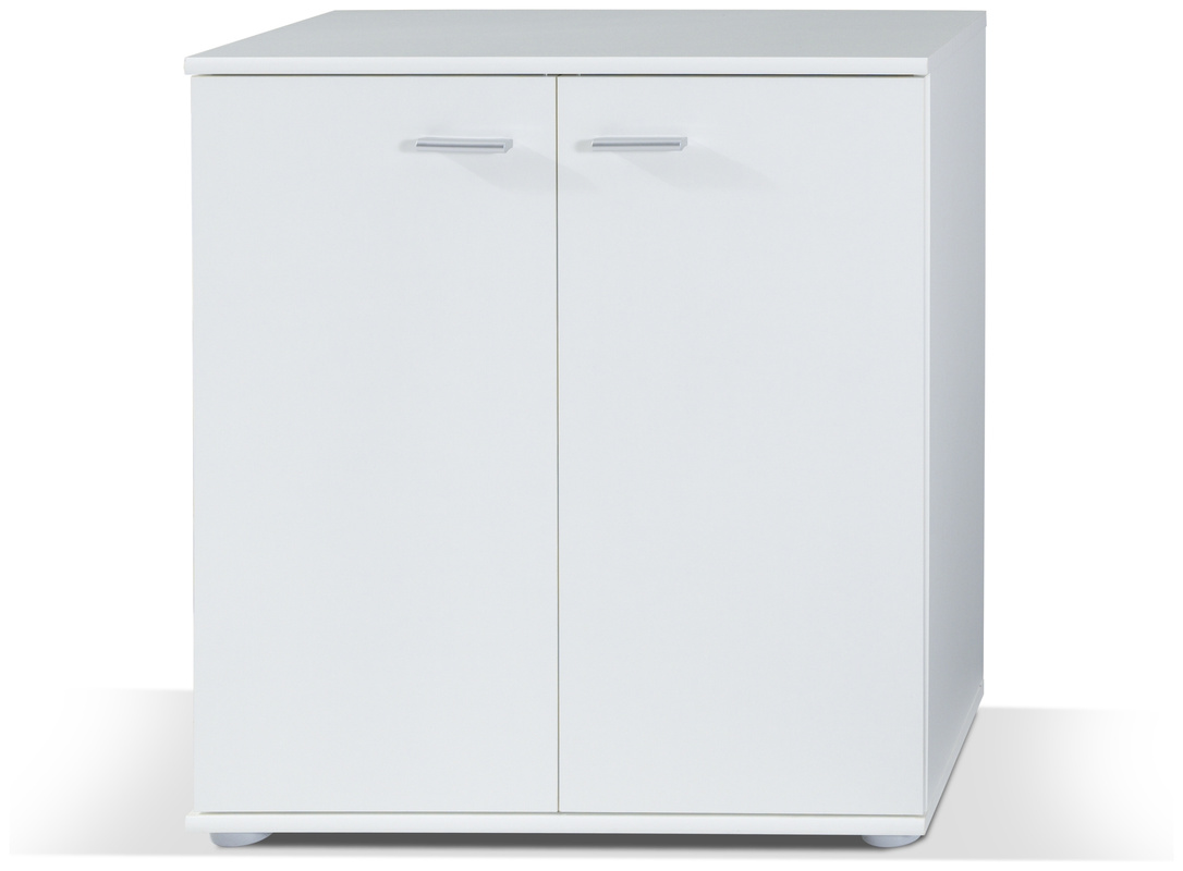 Biała komoda z drzwiami MANAUS