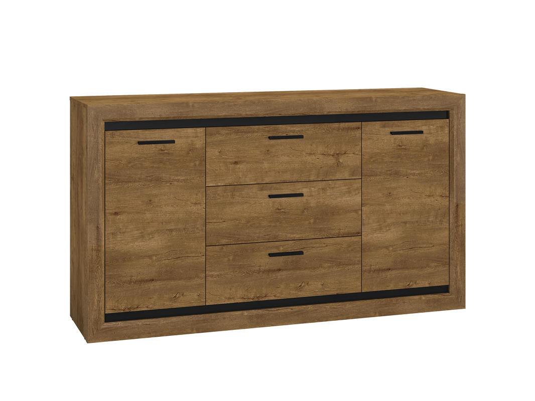 Komoda z szufladami 165 cm do salonu BALTICA