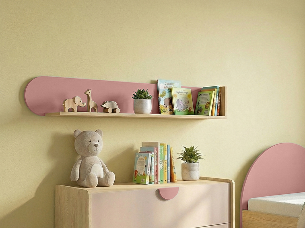 Półka do pokoju dziecięcego wisząca na książki 120 cm LOLLIE