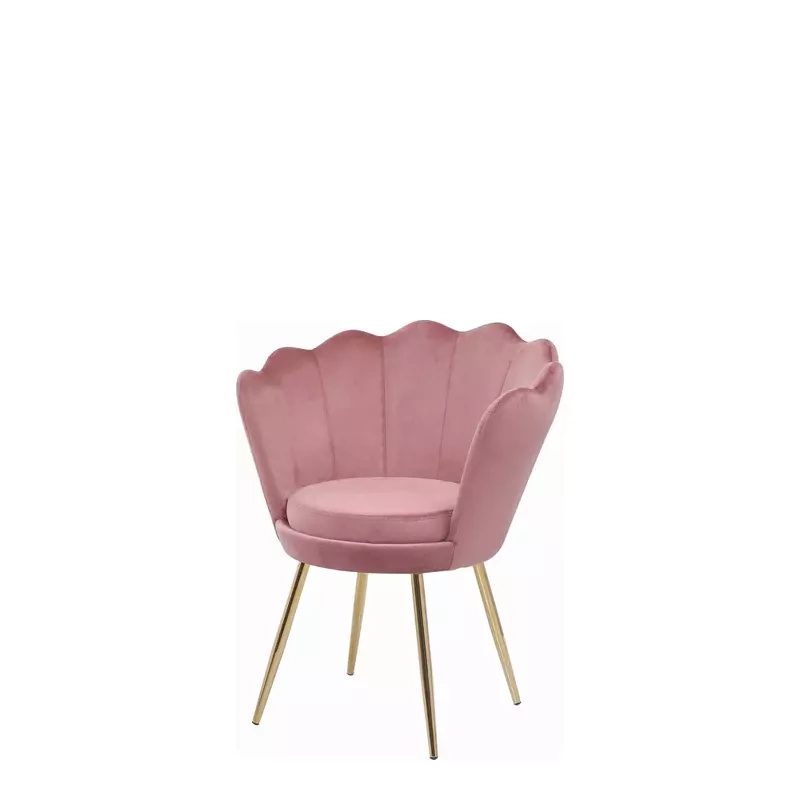 Krzesło muszelka róż SONSO
