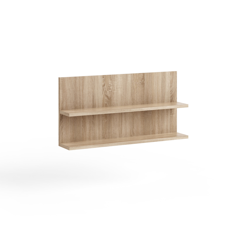 Półka wisząca 80 cm na książki do salonu FIORA dąb sonoma
