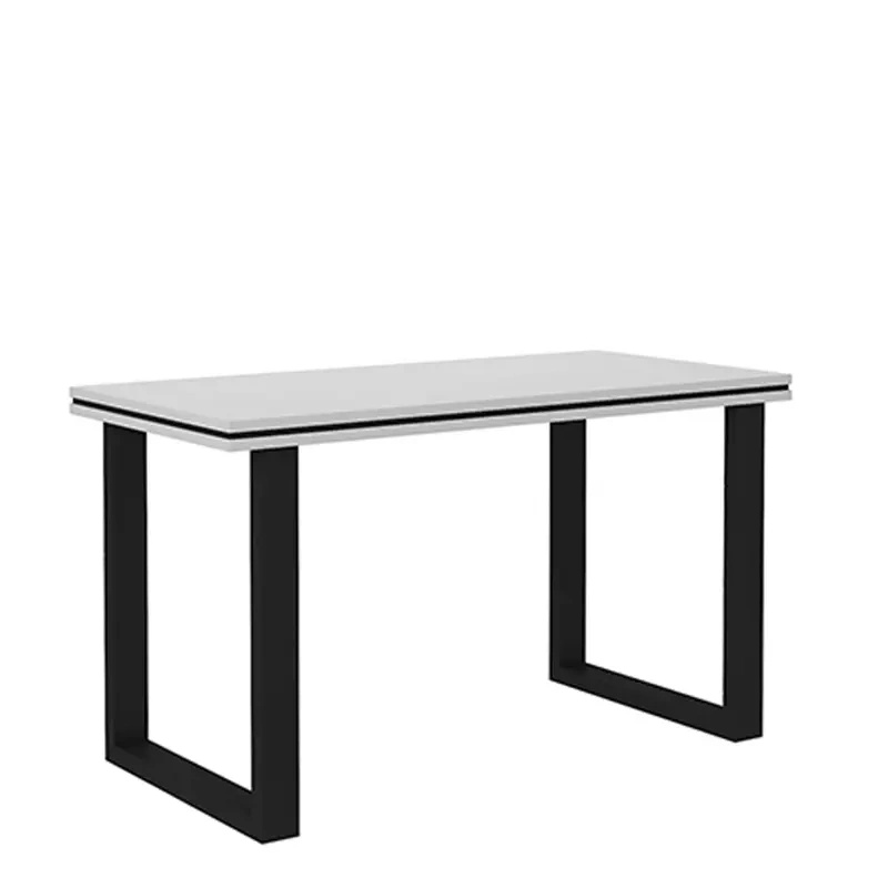 Szare biurko w stylu loftowym MULL