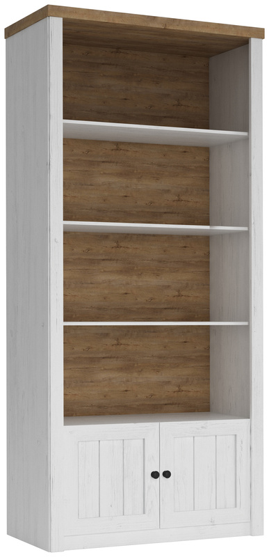 Duży regał na książki sosna andersen PALAZO