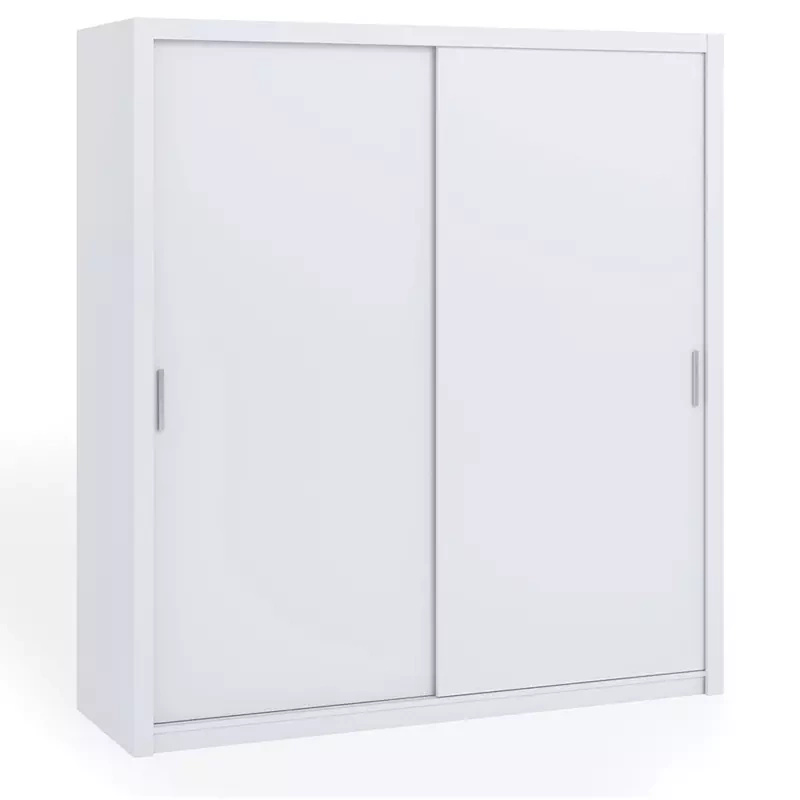 Biała szafa przesuwna 200 cm BELLA