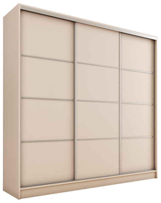 Trzydrzwiowa nowoczesna szafa przesuwna 200 cm TOP