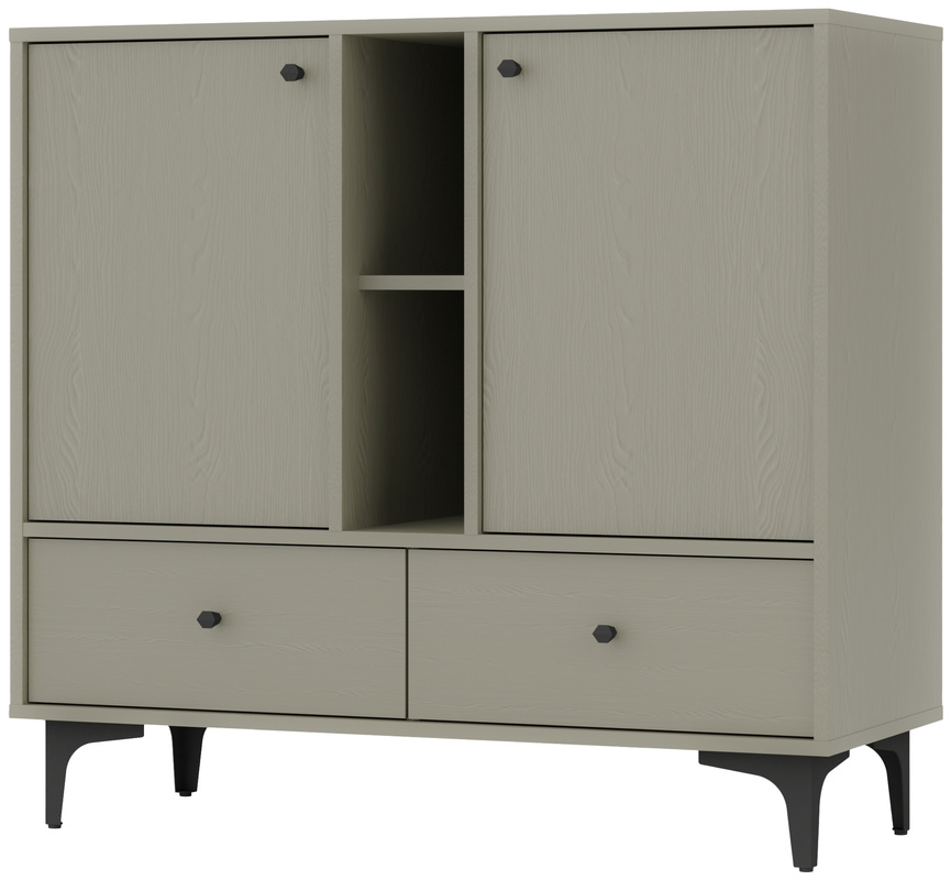 Komoda z drzwiami i szufladami do salonu 100 cm TOKEN