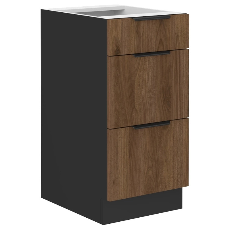 Szafka kuchenna z szufladami 40 cm MARGARET orzech okapi