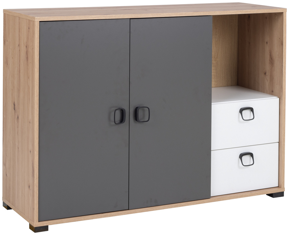 Komoda z szufladami 120 cm do pokoju młodzieżowego CAMERUN