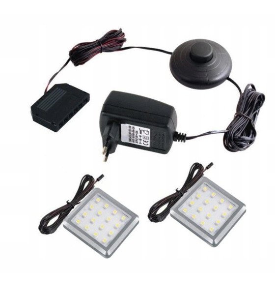 Oświetlenie podszafkowe LED SQUARE 2 niebieski