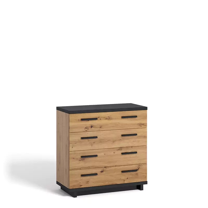 Komoda do salonu 90 cm Dąb artisan ISMENA