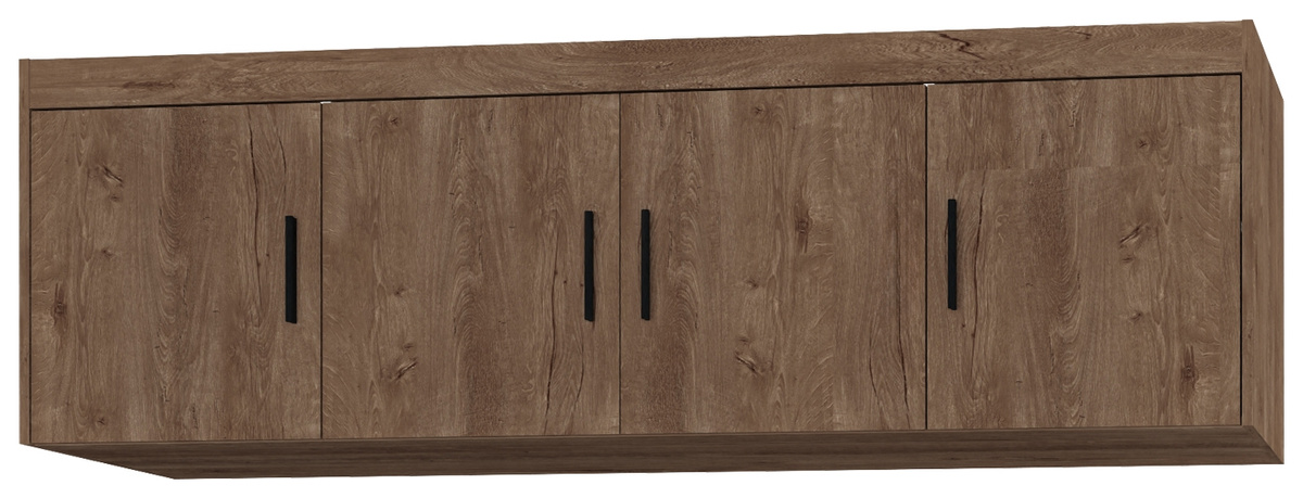 Nadstawka do szafy czterodrzwiowej KUBA dąb lefkas